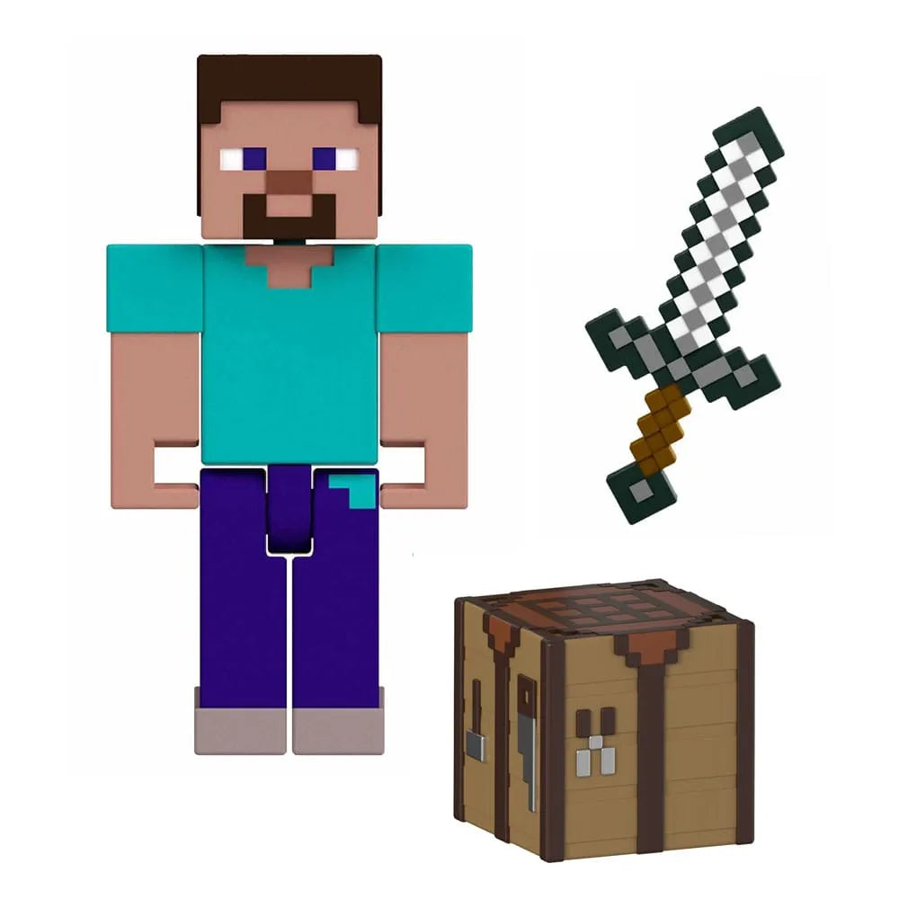 Minecraft Actionfigur Steve 8 cm - Smalltinytoystore