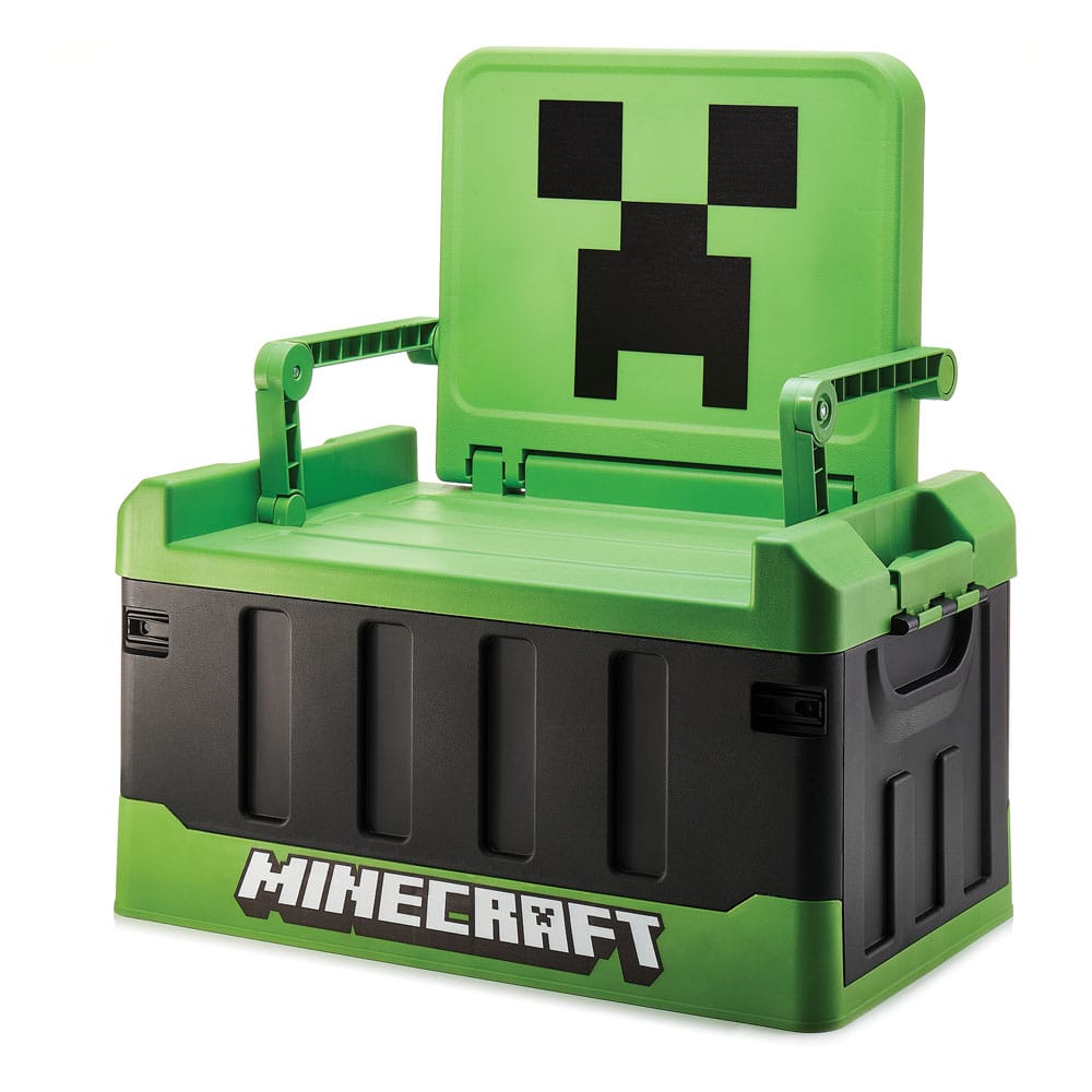Minecraft Aufbewahrungsbox mit ausklapbarem Stuhl - Smalltinytoystore