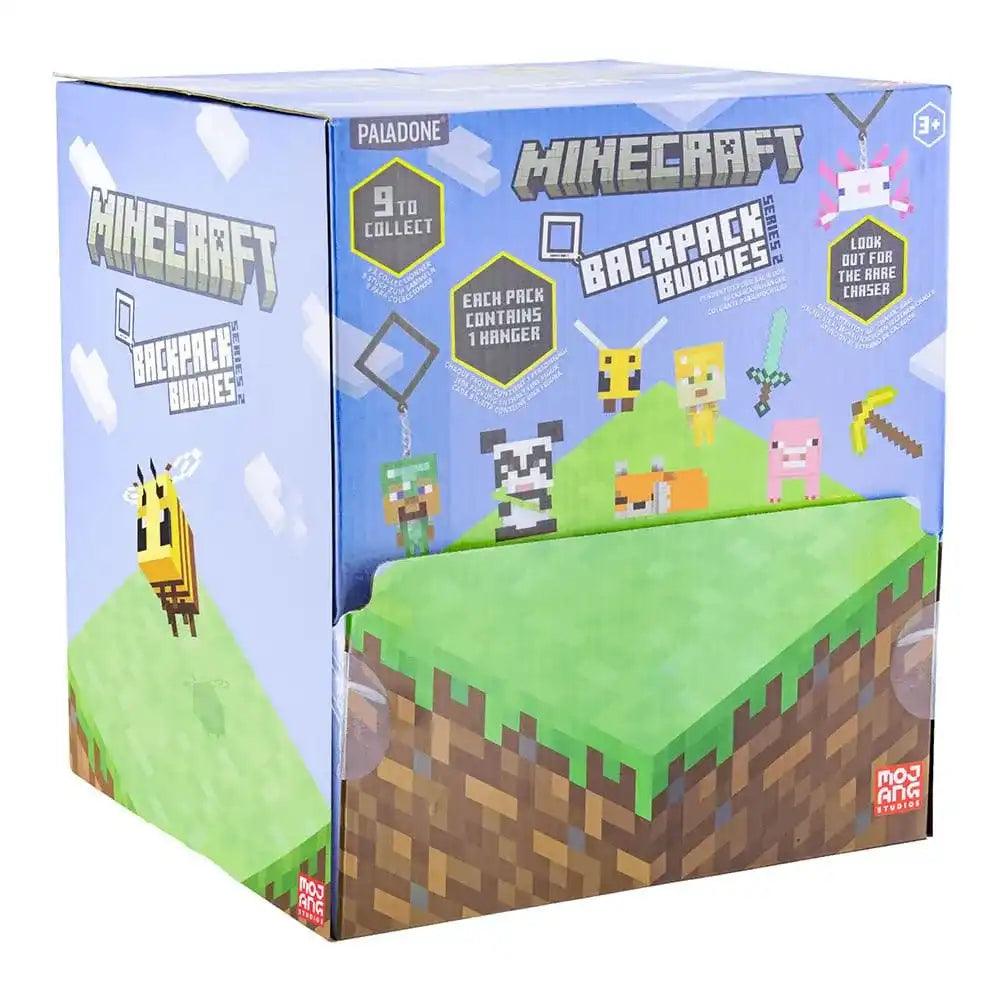 Minecraft: Backpack Buddies Series 2 Display (24) - Smalltinytoystore