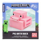 Minecraft Badeente Pig 6 cm - Smalltinytoystore