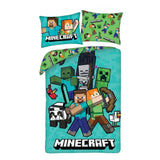 Minecraft Bettwäsche Ver. 5 140 x 200 cm / 70 x 90 cm - Smalltinytoystore