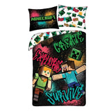Minecraft Bettwäsche Ver. 6 140 x 200 cm / 70 x 90 cm - Smalltinytoystore