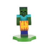 Minecraft Cable Guys Mini Lade-Halter Zombie Holdems 11cm - Smalltinytoystore