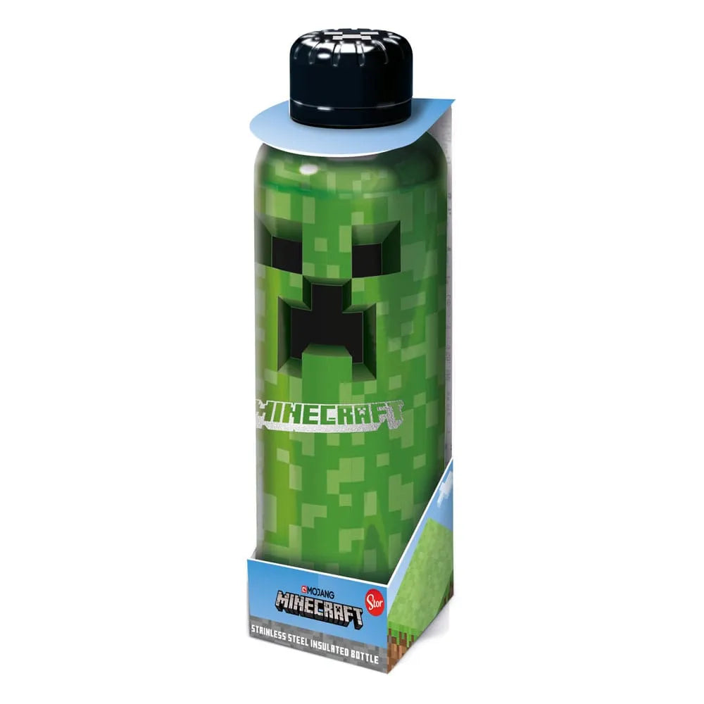 Minecraft Edelstahl-Trinkflasche Creeper - Smalltinytoystore