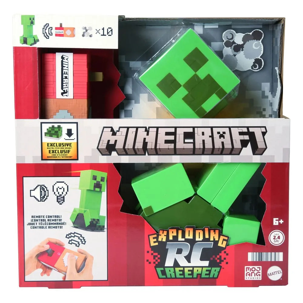 Minecraft Ferngesteuerte Figur Explodierender Creeper 25 cm - Smalltinytoystore