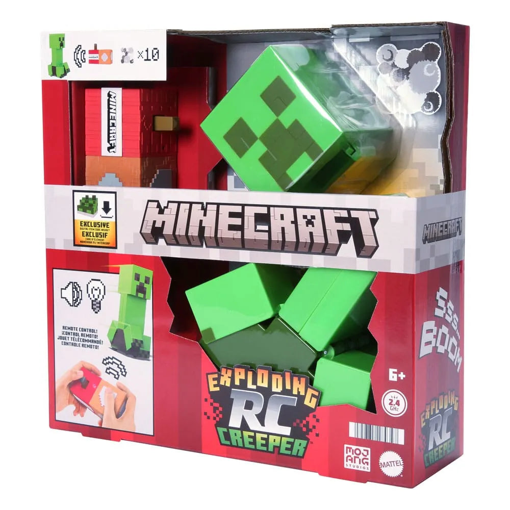 Minecraft Ferngesteuerte Figur Explodierender Creeper 25 cm - Smalltinytoystore