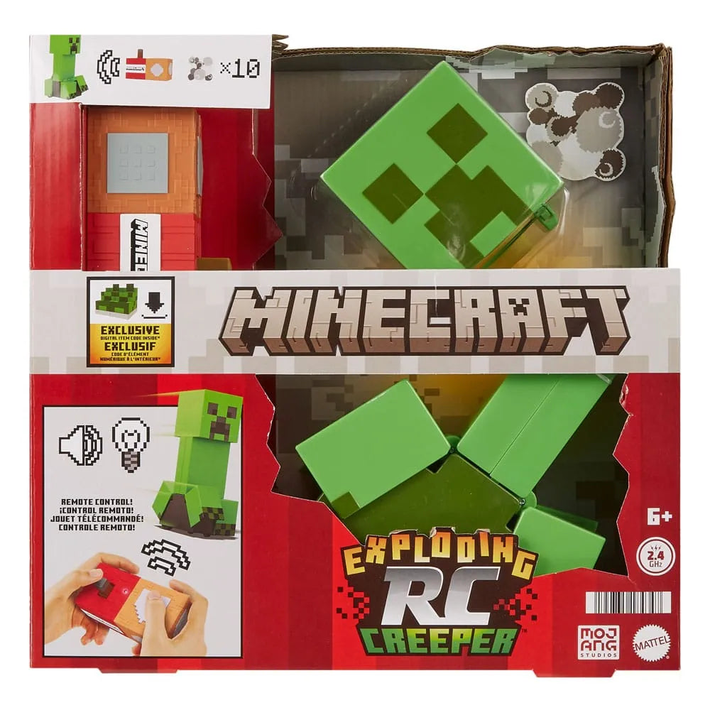 Minecraft Ferngesteuerte Figur Explodierender Creeper 25 cm - Smalltinytoystore