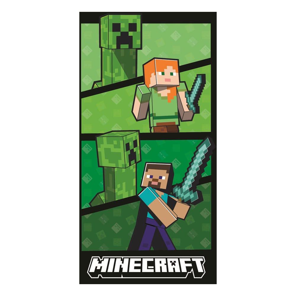 Minecraft Handtuch Ver. 2 140 x 70 cm - Smalltinytoystore
