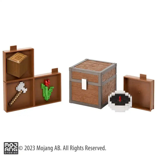 Minecraft Loot Chest Forest 10 cm - Smalltinytoystore