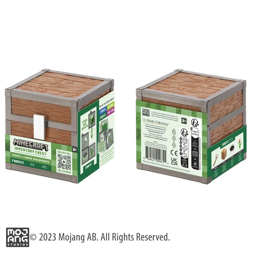 Minecraft Loot Chest Forest 10 cm - Smalltinytoystore