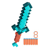 Minecraft NERF Diamantschwert mit Dart-Abschuss - Smalltinytoystore