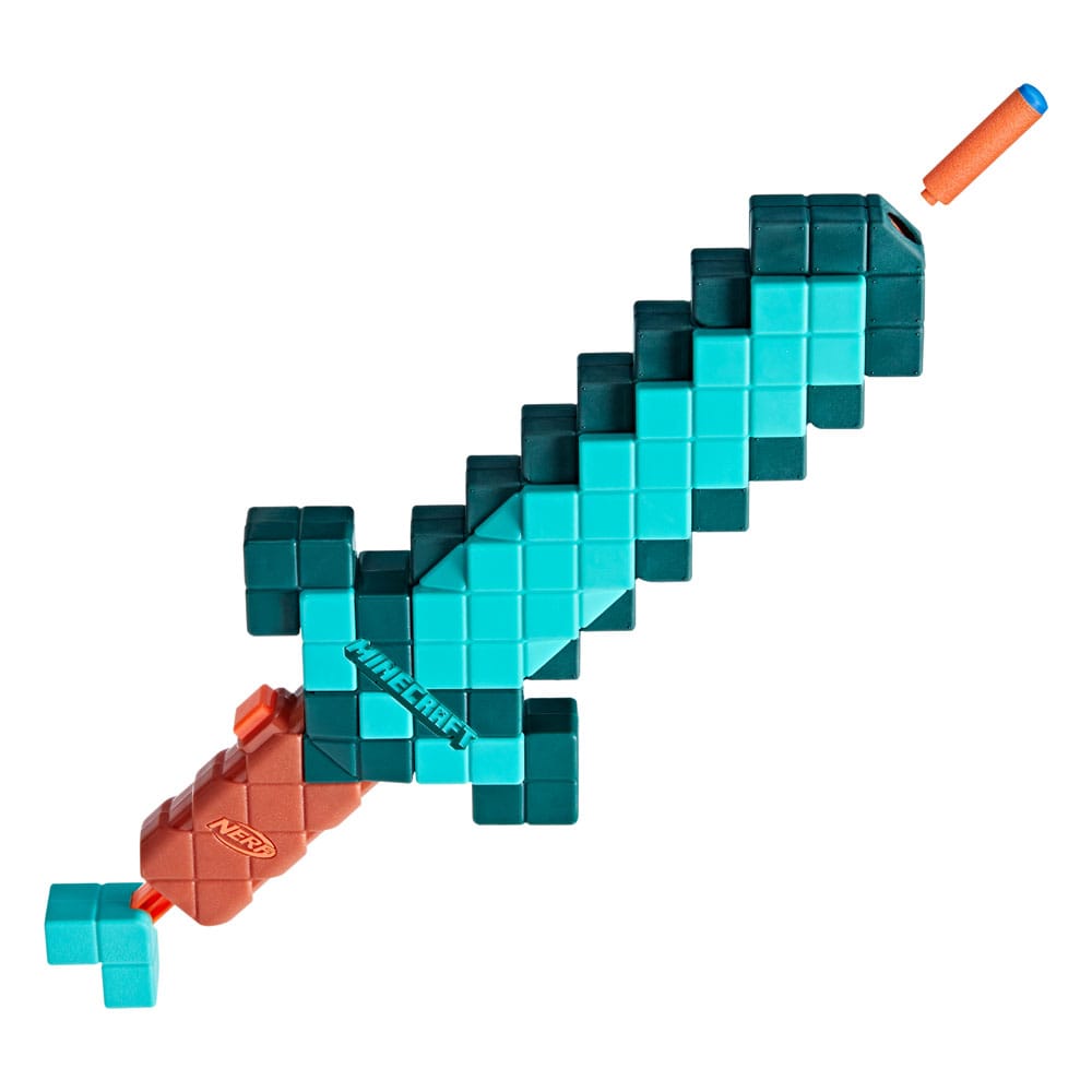 Minecraft NERF Diamantschwert mit Dart-Abschuss - Smalltinytoystore