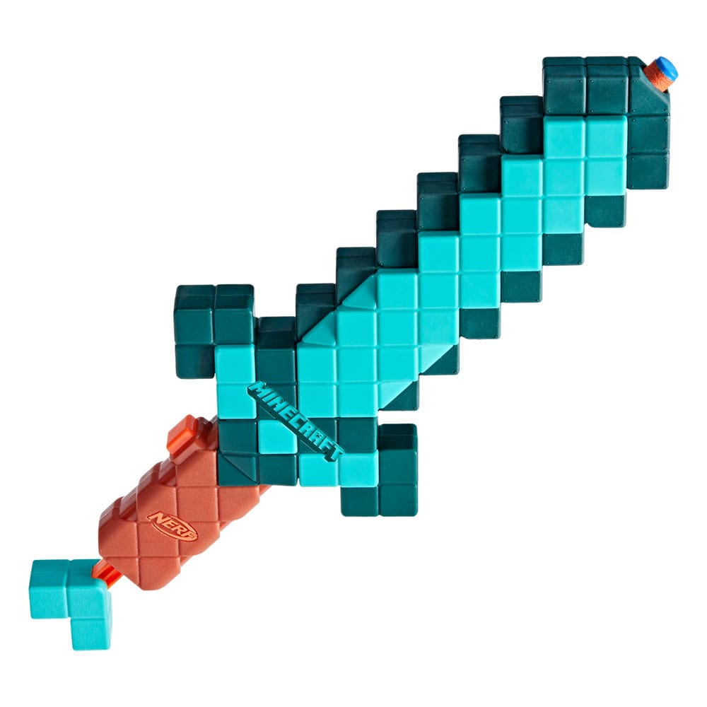 Minecraft NERF Diamantschwert mit Dart-Abschuss - Smalltinytoystore