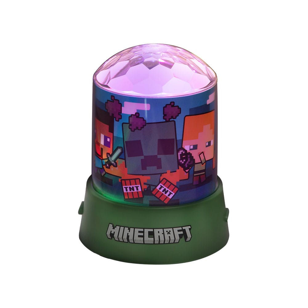Minecraft Party Projektionsleuchte 13 cm - Smalltinytoystore