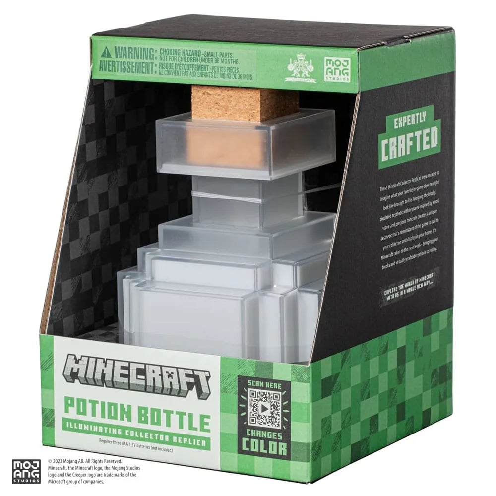 Minecraft Replik Illuminating Potion Bottle 16 cm - Smalltinytoystore