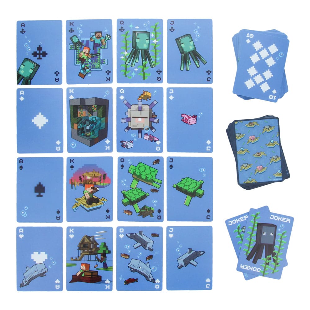 Minecraft Spielkarten Waterproof - Smalltinytoystore
