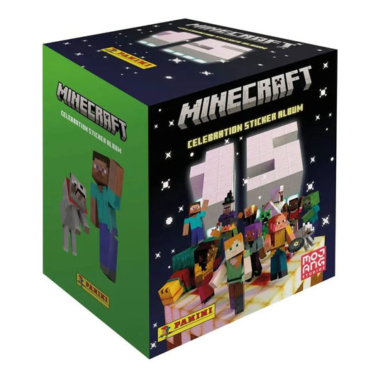 Minecraft Sticker Collection 15th Anniversary Celebration Display (36) - Smalltinytoystore