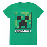 Minecraft T-Shirt Creeper Face - Smalltinytoystore