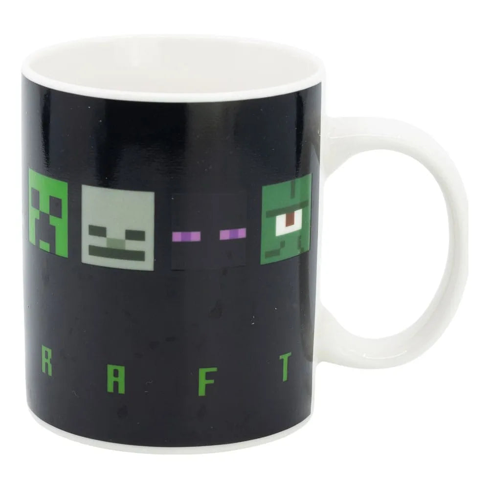 Minecraft Tasse mit Thermoeffekt Squared Pattern 325 ml - Smalltinytoystore