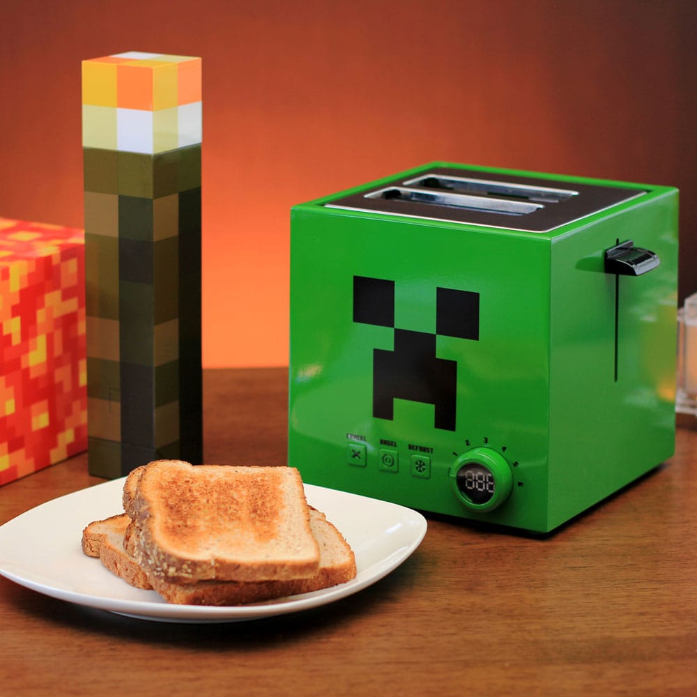 Minecraft Toaster Green Creeper Cube - Smalltinytoystore
