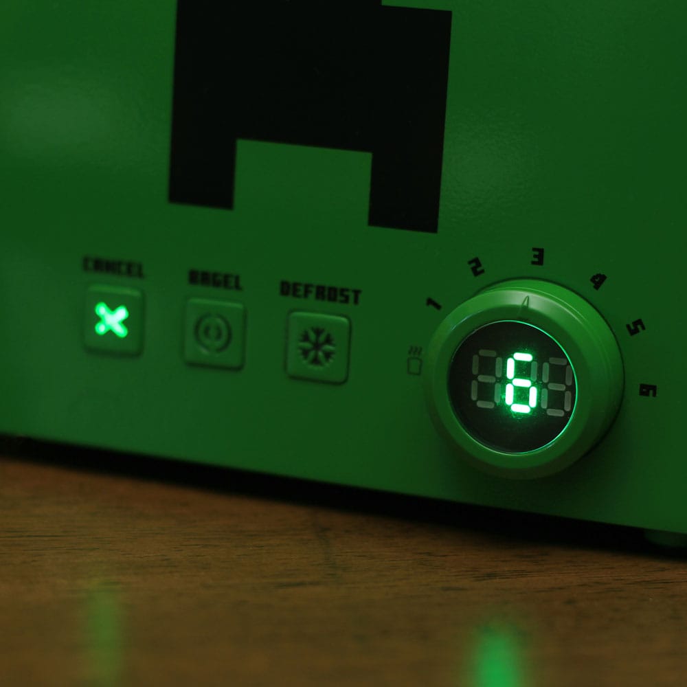 Minecraft Toaster Green Creeper Cube - Smalltinytoystore