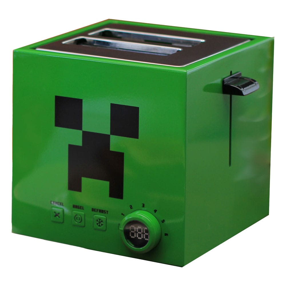 Minecraft Toaster Green Creeper Cube - Smalltinytoystore