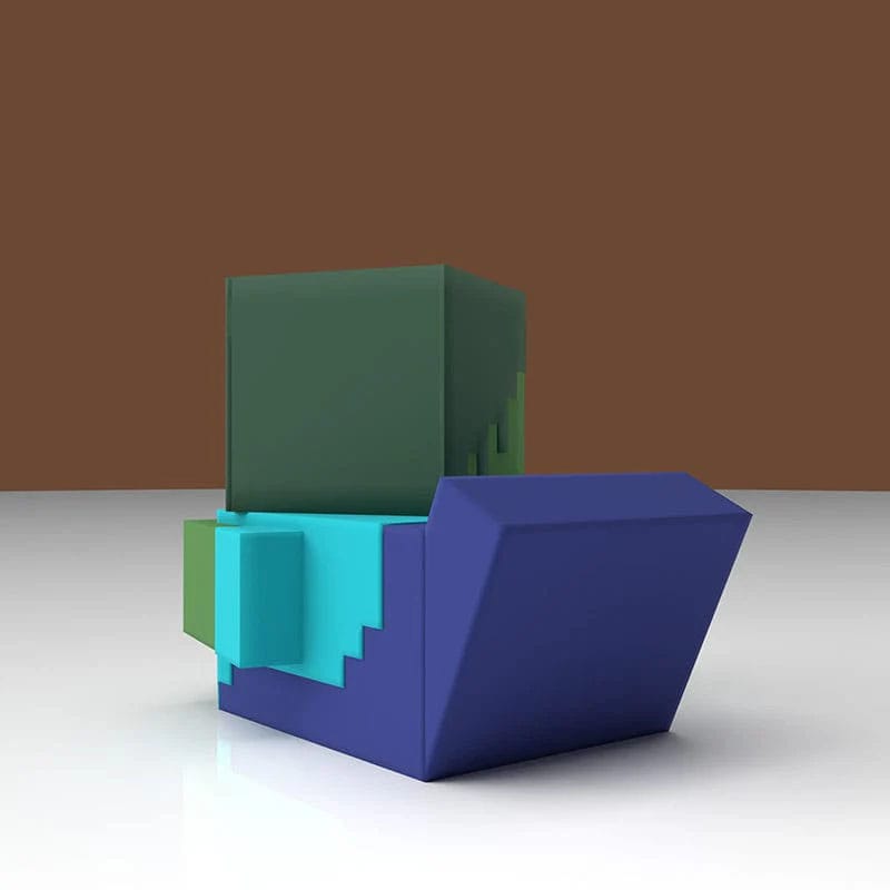 Minecraft Tubbz PVC Figur Zombie 1st Edition 10 cm - Smalltinytoystore