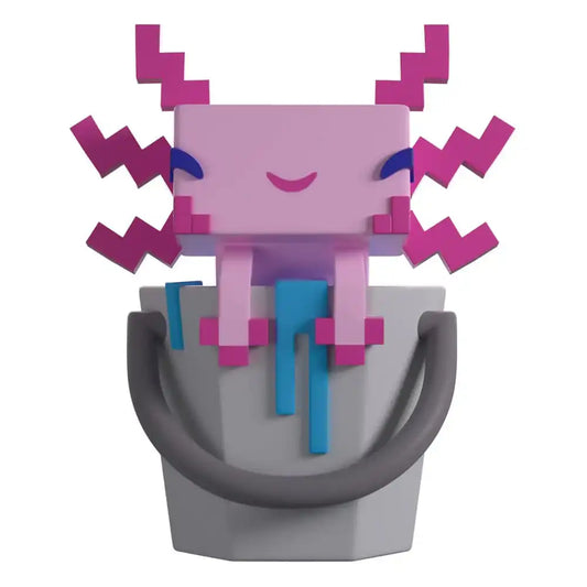 Minecraft Vinyl Figur Axolotl 10 cm - Smalltinytoystore