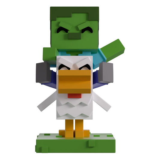 Minecraft Vinyl Figur Chicken Jockey 12 cm - Smalltinytoystore