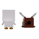 Minecraft Vinyl Figuren Bee and Chicken Monitor Buddiez - Smalltinytoystore