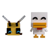 Minecraft Vinyl Figuren Bee and Chicken Monitor Buddiez - Smalltinytoystore
