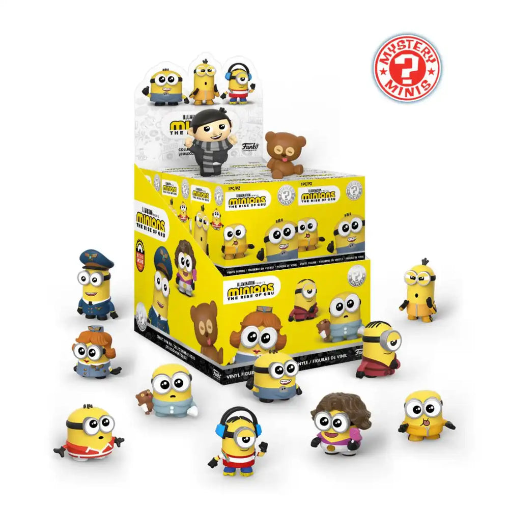 Minions II Mystery Minis Vinyl Minifiguren 6 cm Display (12) - Smalltinytoystore