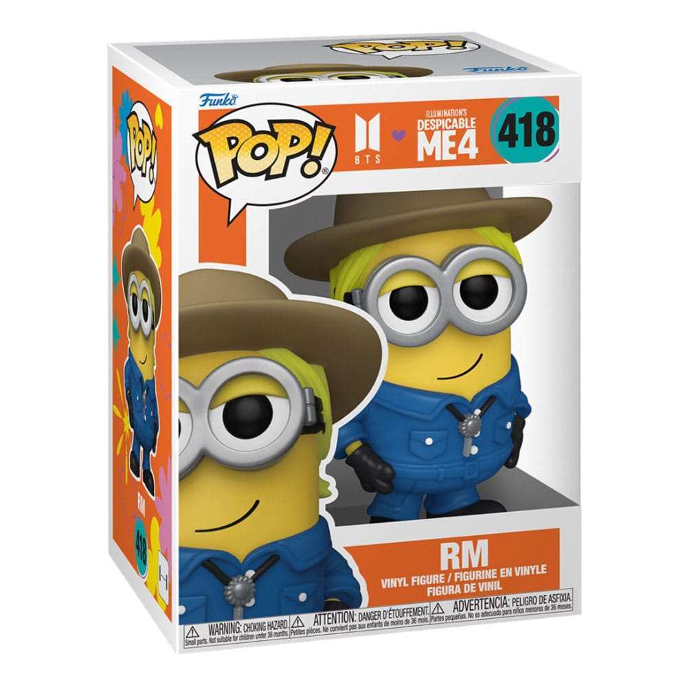 Minions x BTS POP! Rocks Vinyl Figur RM 9 cm - Smalltinytoystore
