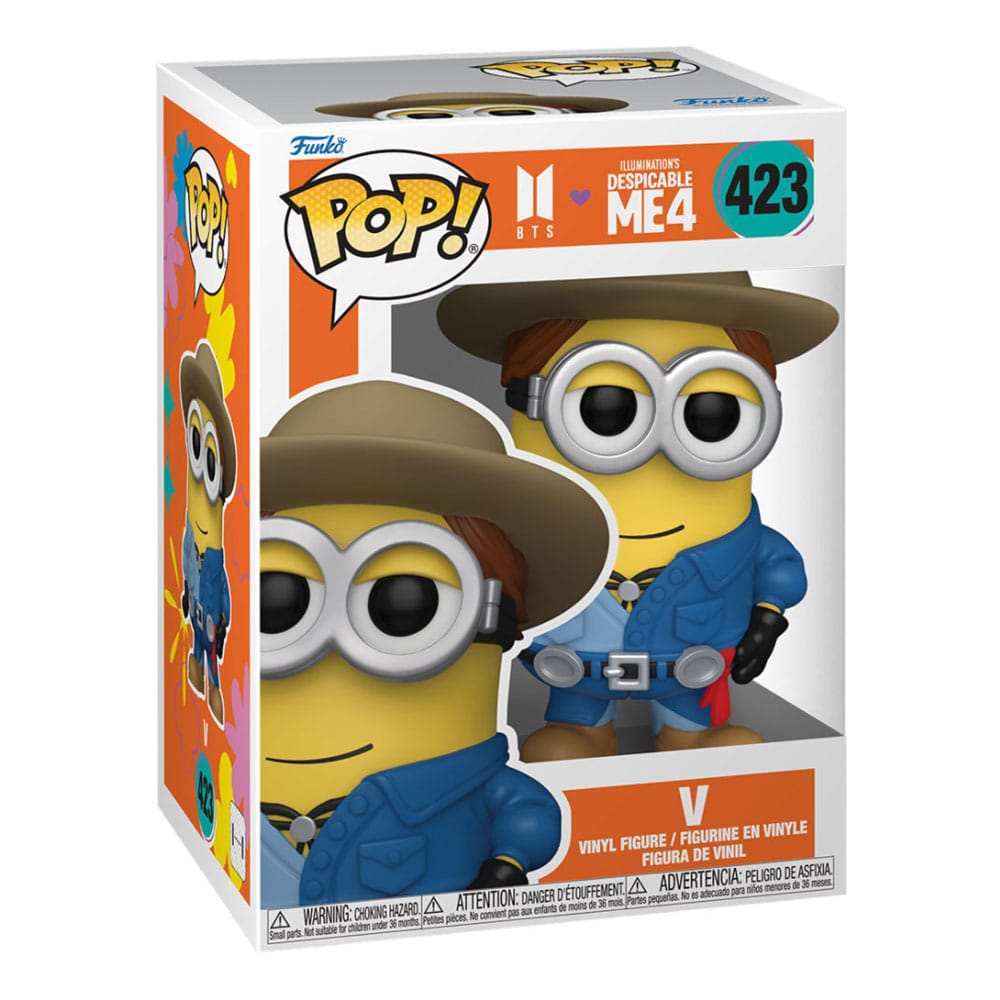 Minions x BTS POP! Rocks Vinyl Figur V 9 cm - Smalltinytoystore