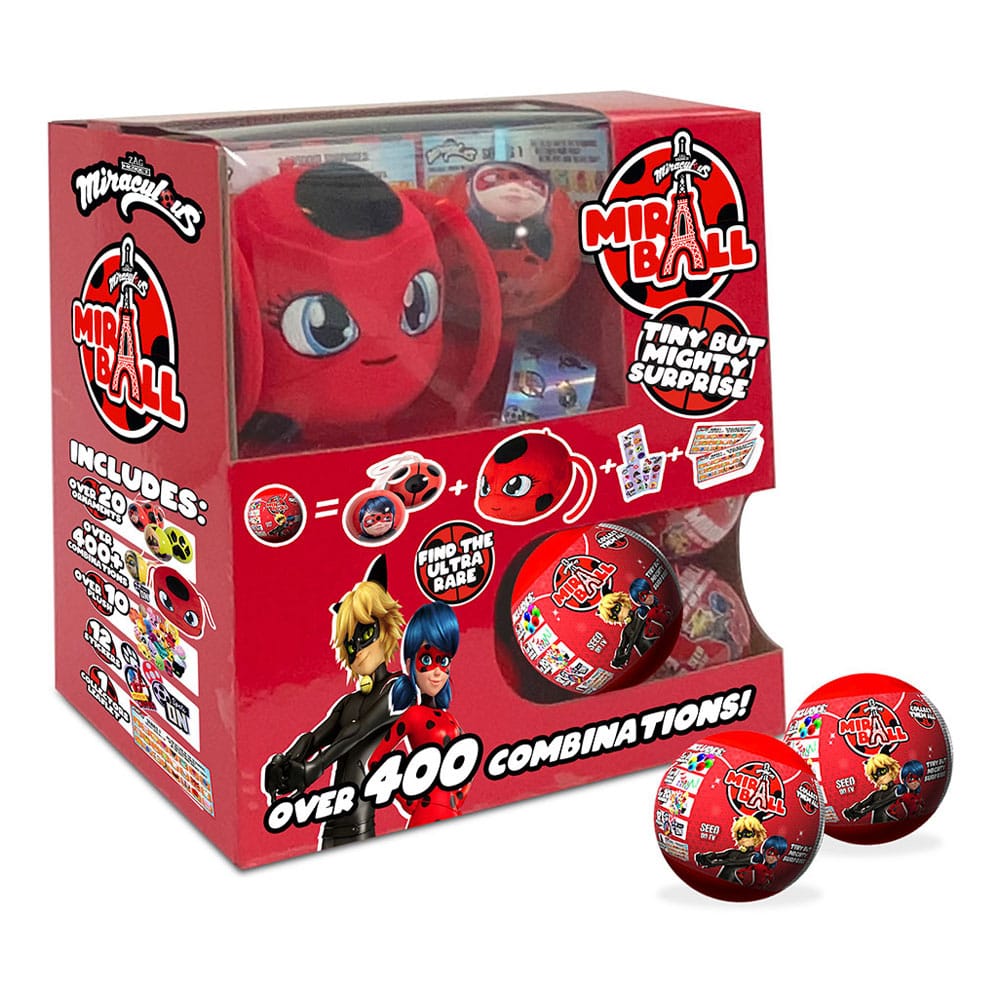 Miraculous - Geschichten von Ladybug und Cat Noir Mystery Display Miraball (24) - Smalltinytoystore