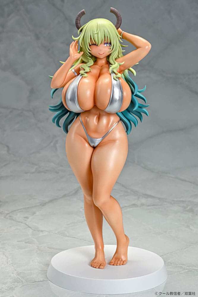 Miss Kobayashi's Dragon Maid PVC Statue 1/7 Lucoa Bikini Style Suntan Ver. 26 cm - Smalltinytoystore