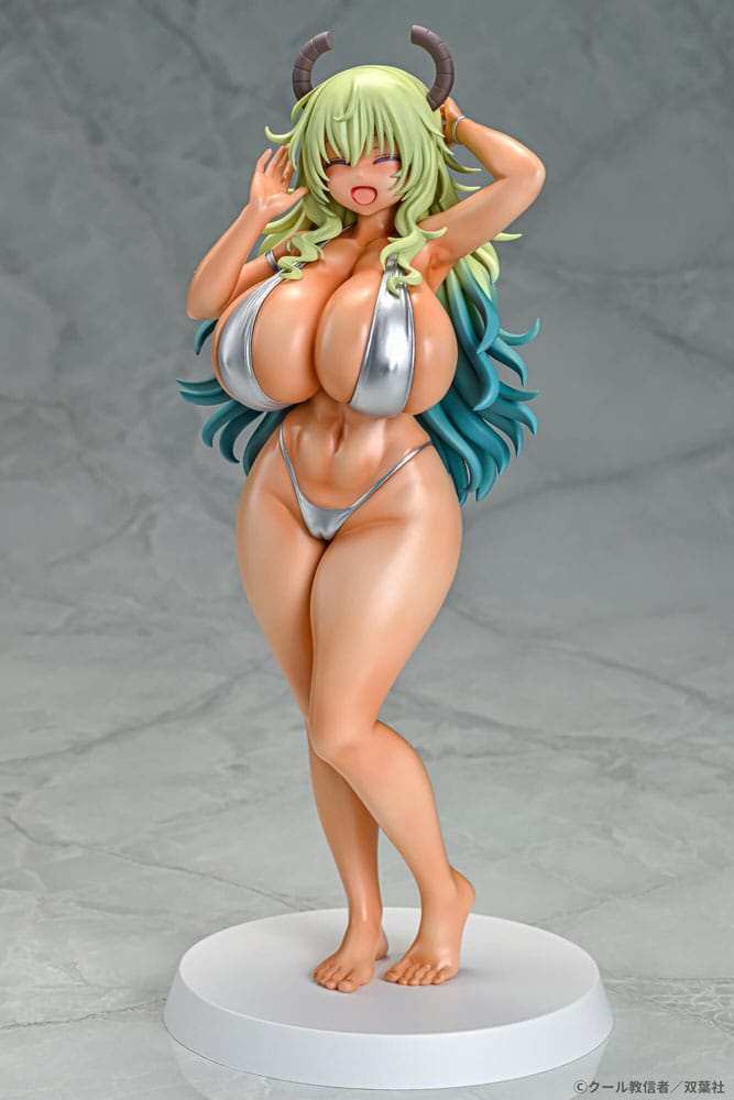 Miss Kobayashi's Dragon Maid PVC Statue 1/7 Lucoa Bikini Style Suntan Ver. 26 cm - Smalltinytoystore