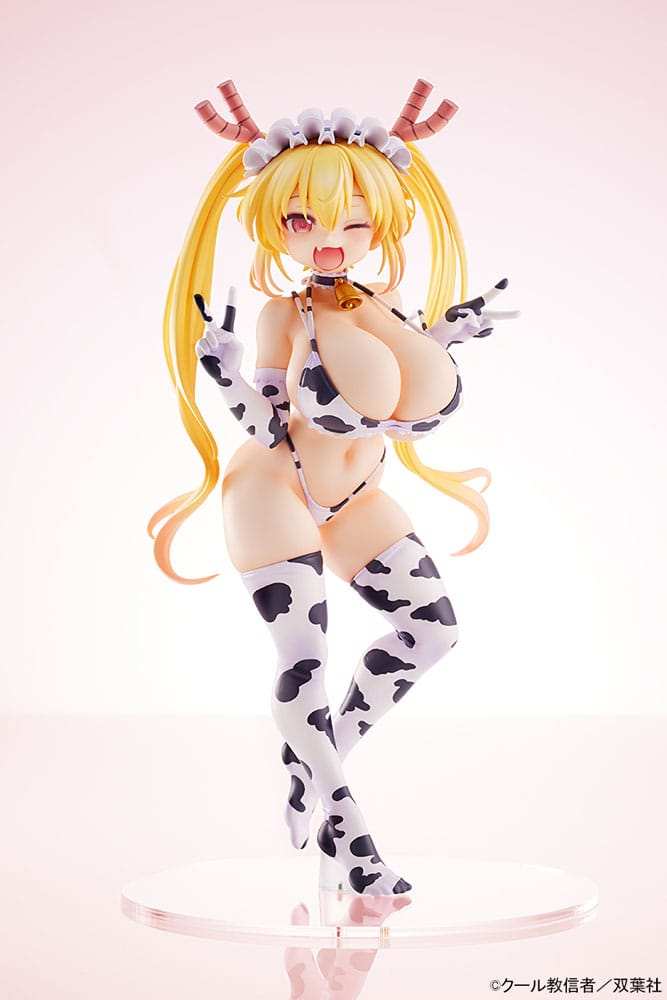 Miss Kobayashi´s Dragon Maid PVC Statue 1/7 Tohru Cow Pattern Bikini Ver. 25 cm - Smalltinytoystore