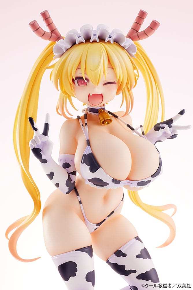Miss Kobayashi´s Dragon Maid PVC Statue 1/7 Tohru Cow Pattern Bikini Ver. 25 cm - Smalltinytoystore