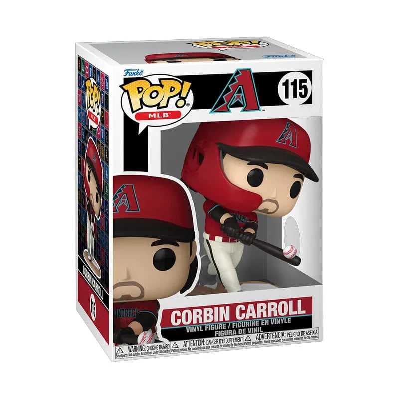 MLB POP! Vinyl Figur Diamondbacks - Corbin Carroll 9 cm - Smalltinytoystore