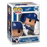 MLB POP! Vinyl Figur LA Dodgers: Shohei Ohtani (Home Jersey) (Batting) 9 cm - Smalltinytoystore