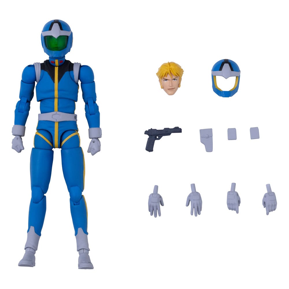 Mobile Suit Gundam G.M.G. Collection 11 Actionfigur Earth Federation Sleggar Law Normal Suit Ver. 10 cm - Smalltinytoystore
