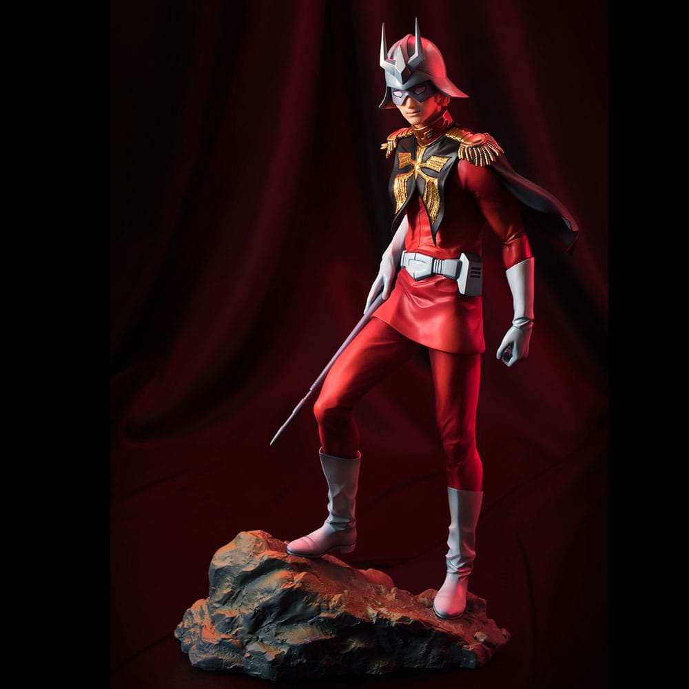 Mobile Suit Gundam GGG Statue Char Aznable 21 cm - Smalltinytoystore