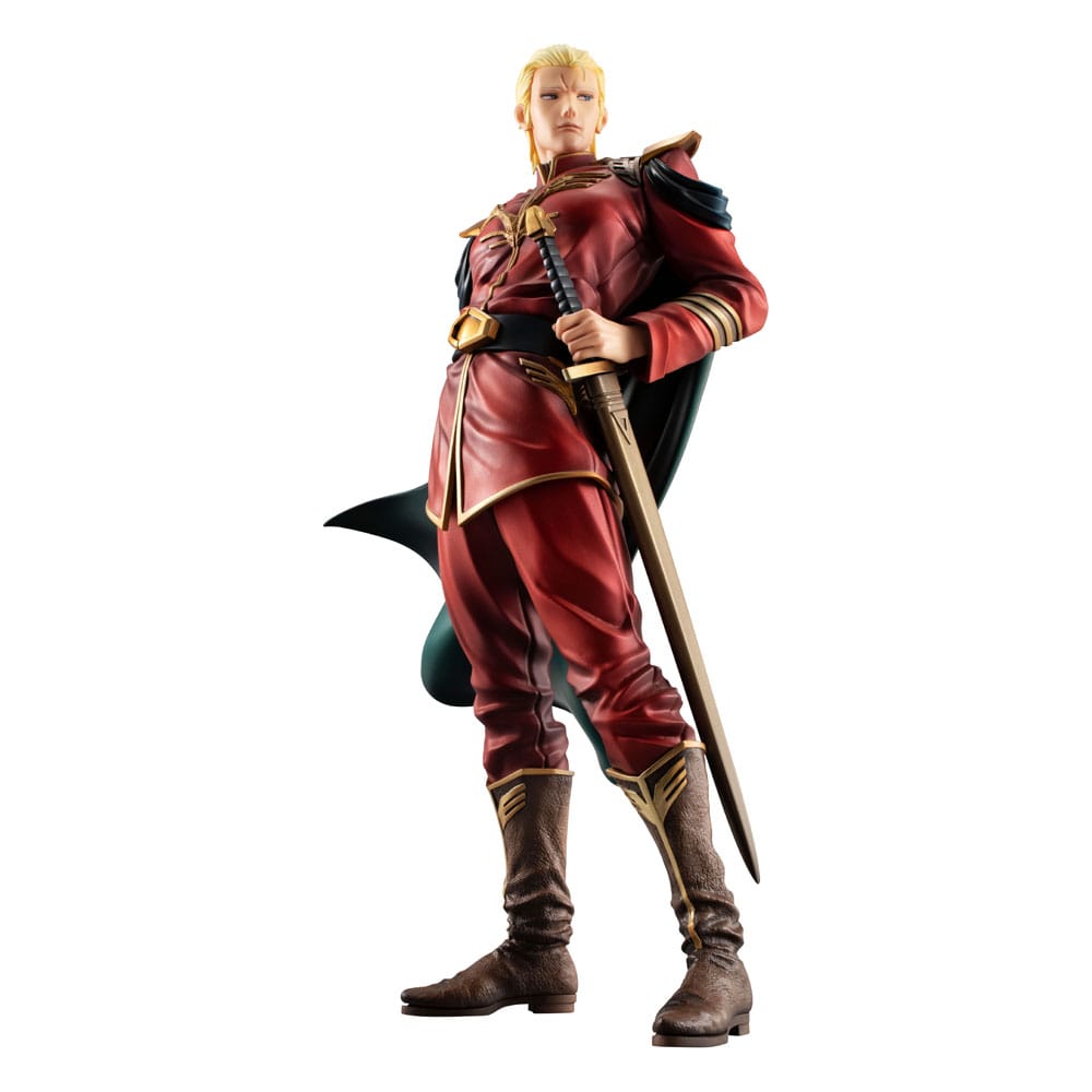 Mobile Suit Gundam GGG Statue Char´s Counterattack General Char Aznable 22 cm - Smalltinytoystore