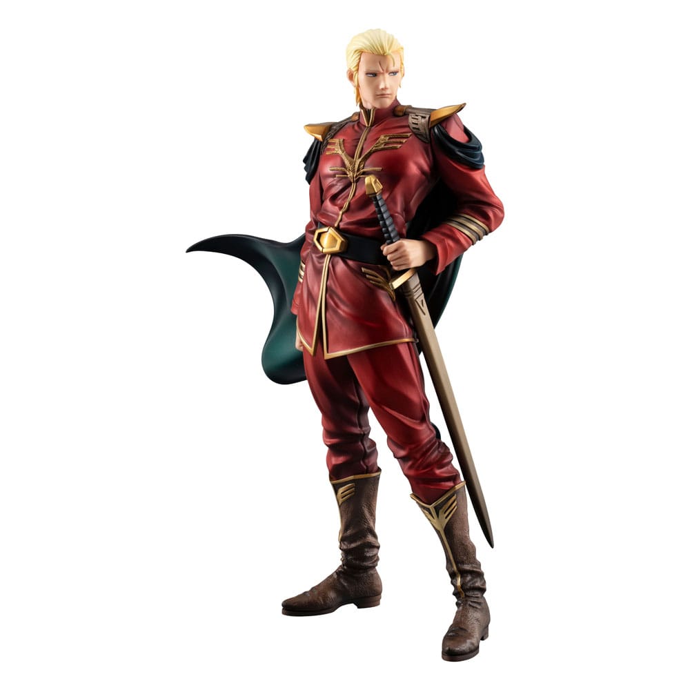 Mobile Suit Gundam GGG Statue Char´s Counterattack General Char Aznable 22 cm - Smalltinytoystore