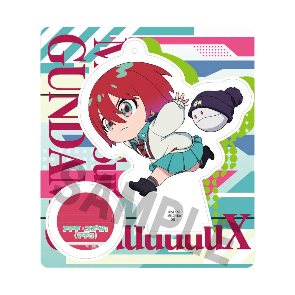 Mobile Suit Gundam GQuuuuuuX Acryl Figuren 9 cm Display (6) - Smalltinytoystore