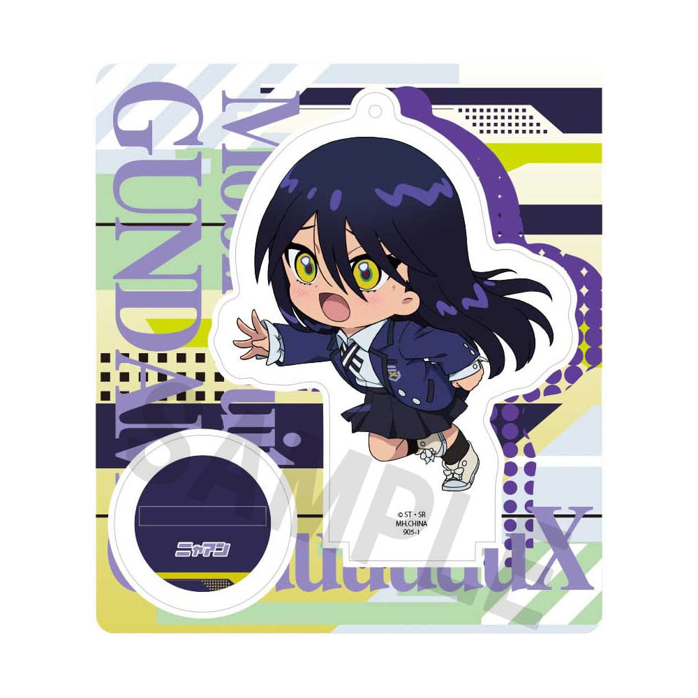 Mobile Suit Gundam GQuuuuuuX Acryl Figuren 9 cm Display (6) - Smalltinytoystore