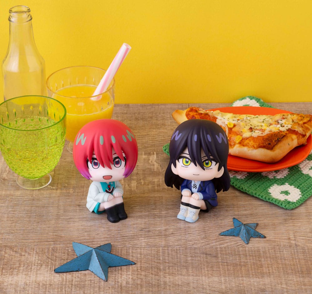 Mobile Suit Gundam GQuuuuuuX Look Up PVC Statue Yuzuriha Amate (Machu) & Nyaan Set (with gift) 11 cm - Smalltinytoystore