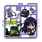 Mobile Suit Gundam GQuuuuuuX Plat Collection Anhänger Sortiment (4) - Smalltinytoystore