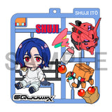 Mobile Suit Gundam GQuuuuuuX Plat Collection Anhänger Sortiment (4) - Smalltinytoystore
